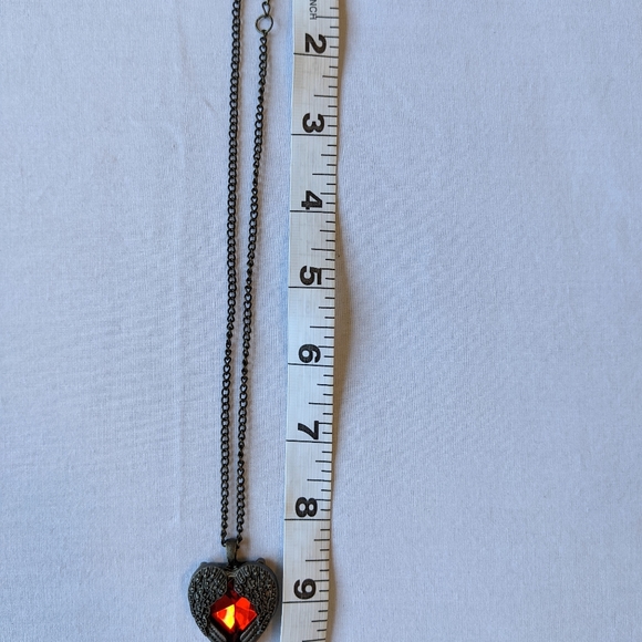 Angel Wing Jewel Costume Jewelry Necklace - Picture 4 of 4